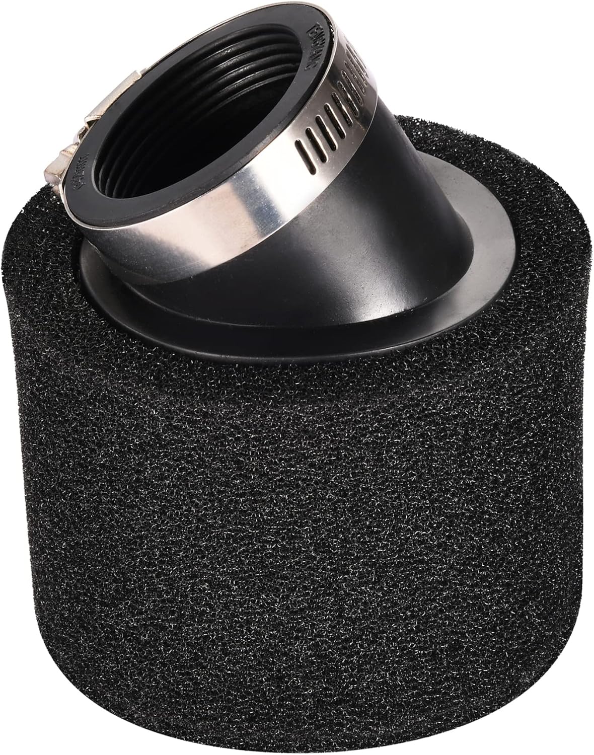 GOOFIT 42mm/1.65" Black Bent Double Foam Pod Air Filter Replacement for 50cc 70cc 90cc 110cc 125cc 150cc 200cc Pit Dirt Bike Moped Parts GY6 Motorcycle ATV Scooter Quad Go Kart