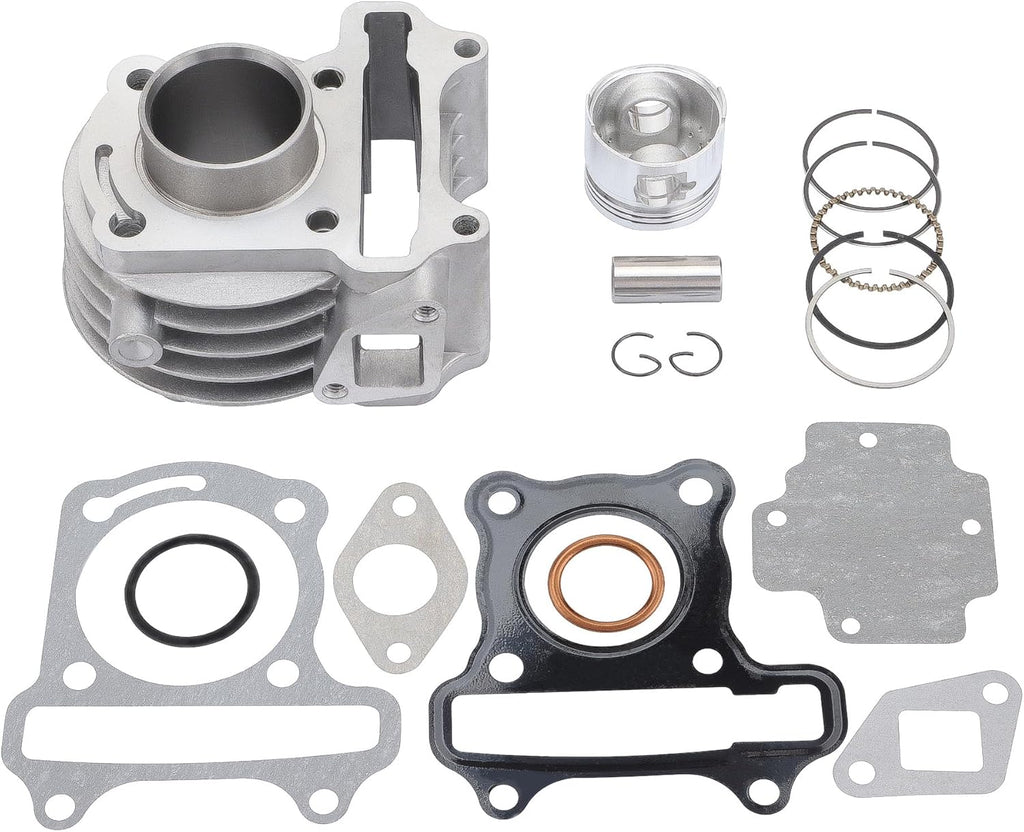 GOOFIT Cylinder Kit for 4 Stroke GY6 49cc 50cc ATV Scooter 39mm Bore