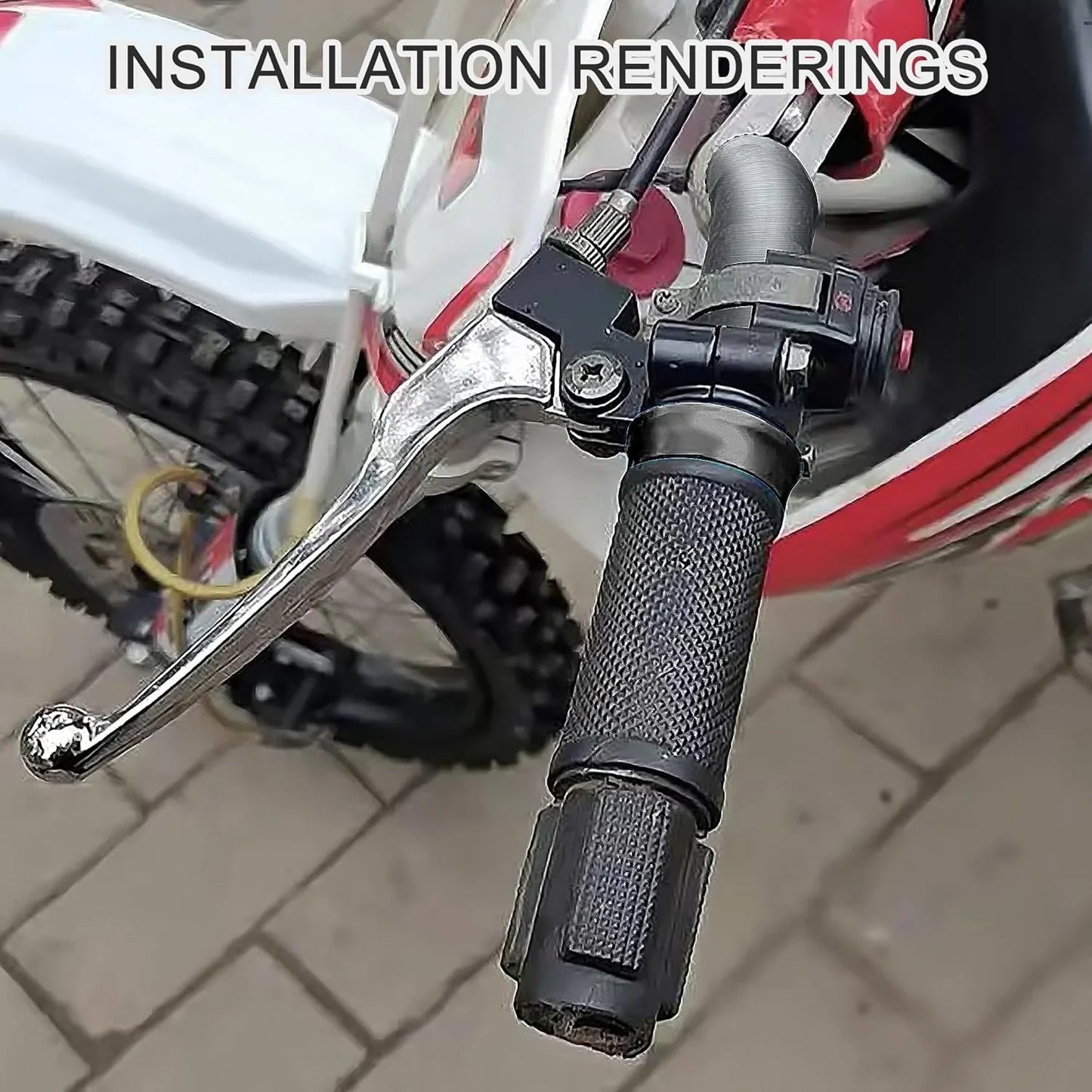 Left Clutch Lever with Cable for CRF, XR, SSR 50cc-125cc Dirt Pit Bike - goofitmoto