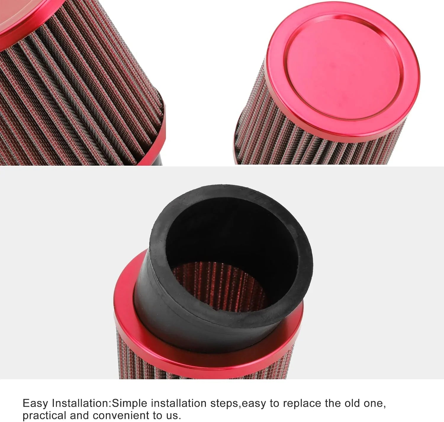 62mm Air Filter Replacement for GX160 GX200 Predator 212cc 6.5HP Engine - goofitmoto