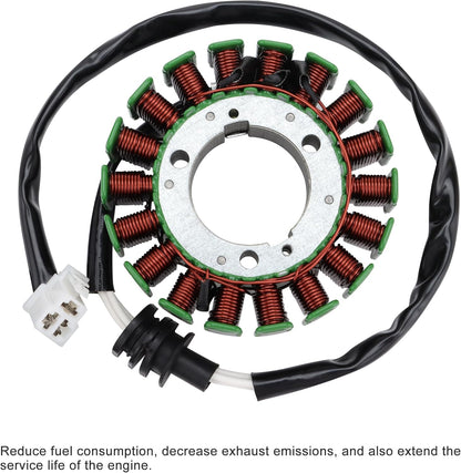 Stator Magneto GOOFIT à 18 Bobines et 3 Fils pour Yamaha FZ6 2004–2009