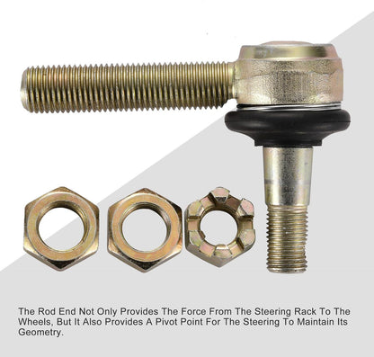 12mm - 14mm Adjustment Tie Rod End | Heavy-Duty Steering Ball Joint for Go Kart, Buggy & ATV - goofitmoto