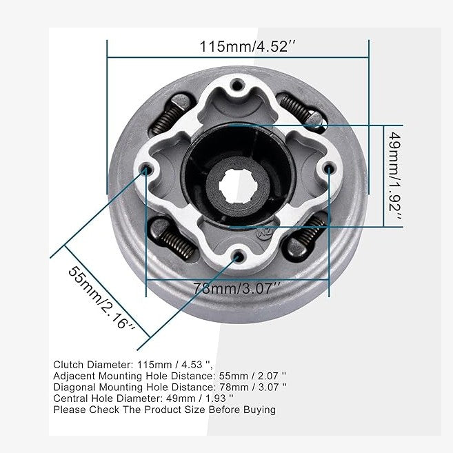 GOOFIT Heavy Duty Manual Clutch Set for 50cc 70cc 90cc 110cc 125cc Dirt Pit Bike