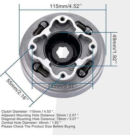 GOOFIT Heavy Duty Manual Clutch Set for 50cc 70cc 90cc 110cc 125cc Dirt Pit Bike