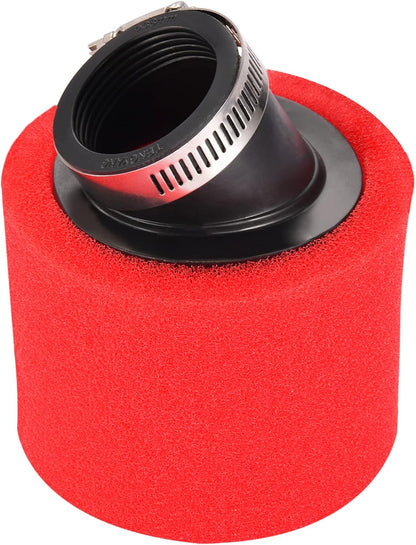 GOOFIT 38mm Bent Angled Foam Air Filter Pod for PIT Quad Dirt Bike ATV Buggy