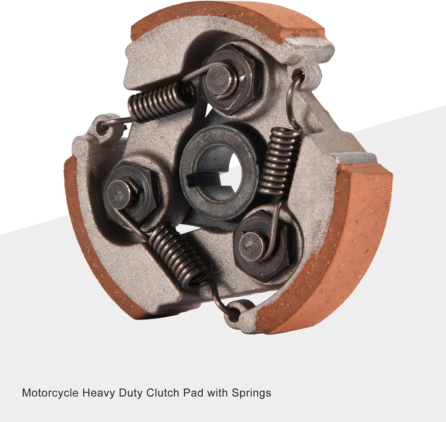 GOOFIT Small 25H 6 Tooth Drum Gear Box Drum Clutch Pad kit with Groove for 2 Stroke 47cc 49cc Engine Mini Dirt Kids Pocket Bike Dirt Bike ATV