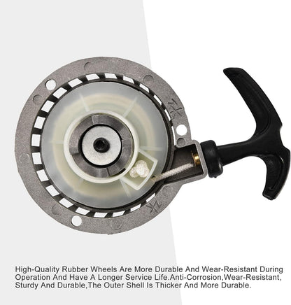 Aluminum Recoil Starter | 75mm Hole Spacing | 47cc 49cc Pocket Bike - goofitmoto