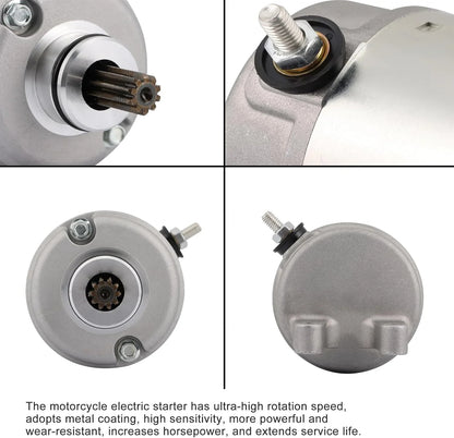 Starter Motor for Kawasaki Ninja ZX-6 (1990–1993), ZZR600 (1990–1992) | OEM 21163-1154 - goofitmoto