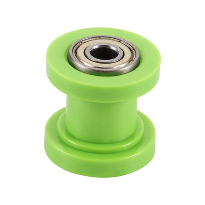 8mm Green Chain Roller Slider Tensioner Wheel for ATV Dirt Pit Bike