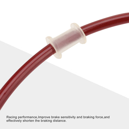 900mm Braided Hydraulic Brake Line with M10 Ends for Motorcycle ATV Dirt Bike