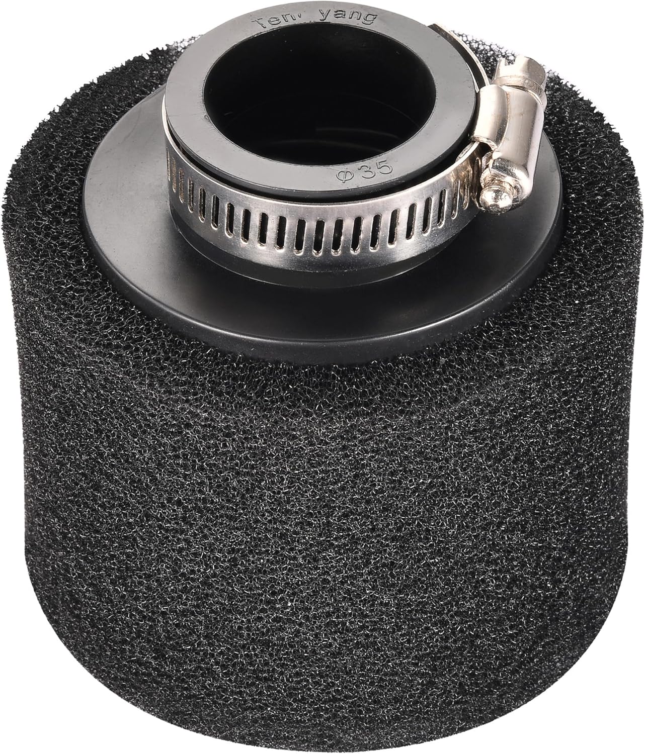 GOOFIT Universal 35mm Double Foam Straight Neck Air Filter Replacement for 50cc XR50 CRF50 70cc 90cc 110cc 125cc Motorcycle ATV Quad Scooter Go Kart Pit Dirt Moped Bike Super Pocket Bike