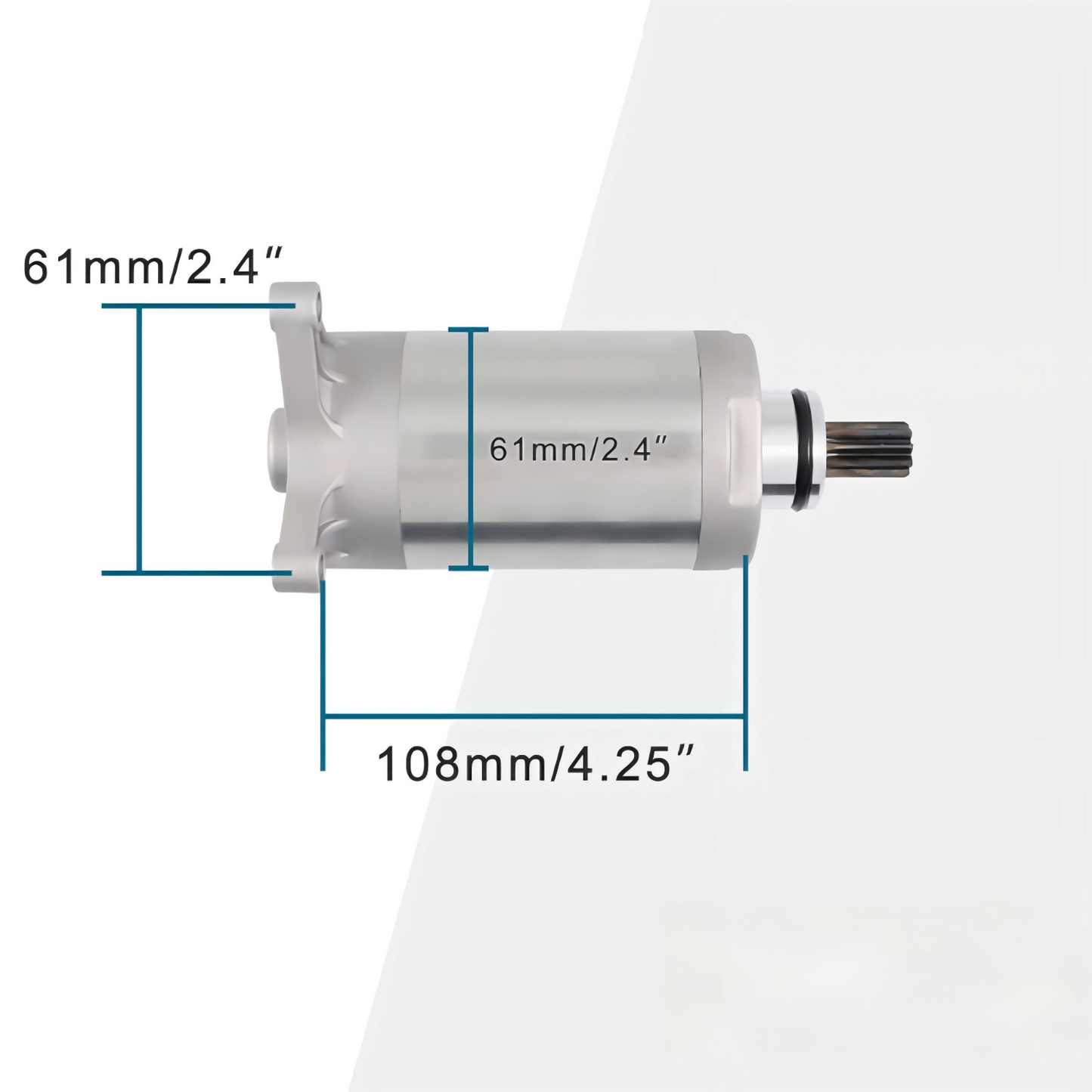 9T CCW Starter Motor for Yamaha XV250 Virago 250 XV125 XVS125
