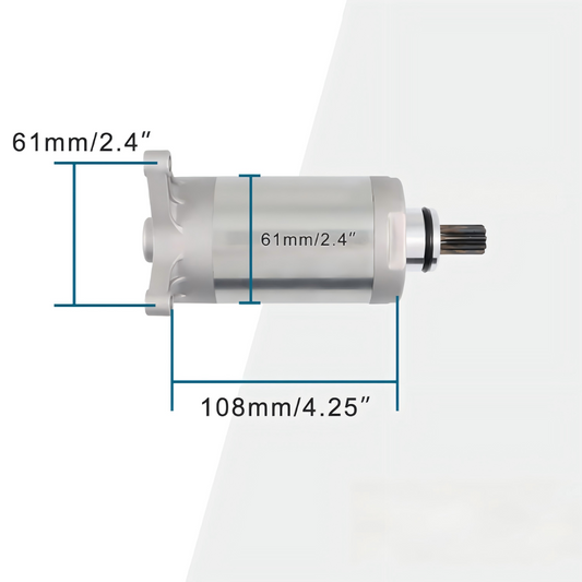9T CCW Starter Motor for Yamaha XV250 Virago 250 XV125 XVS125