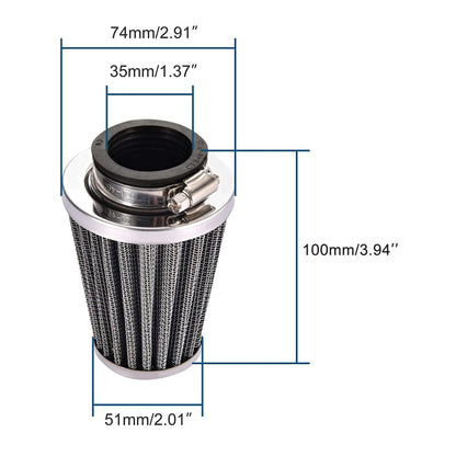 Air Filter 35mm For Carburetor PZ19 PZ20