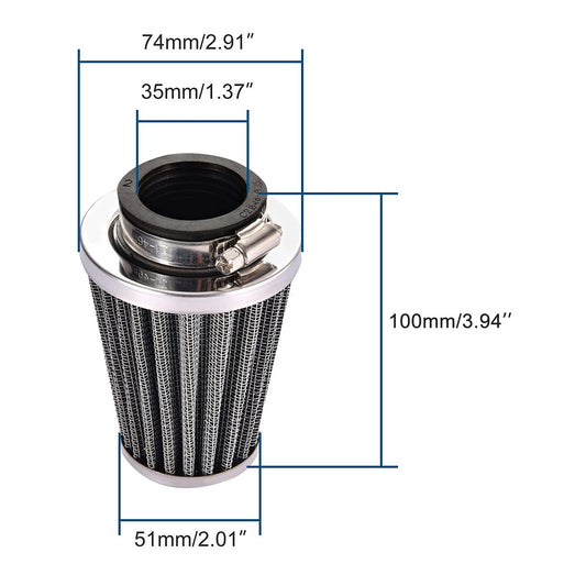 Air Filter 35mm For Carburetor PZ19 PZ20