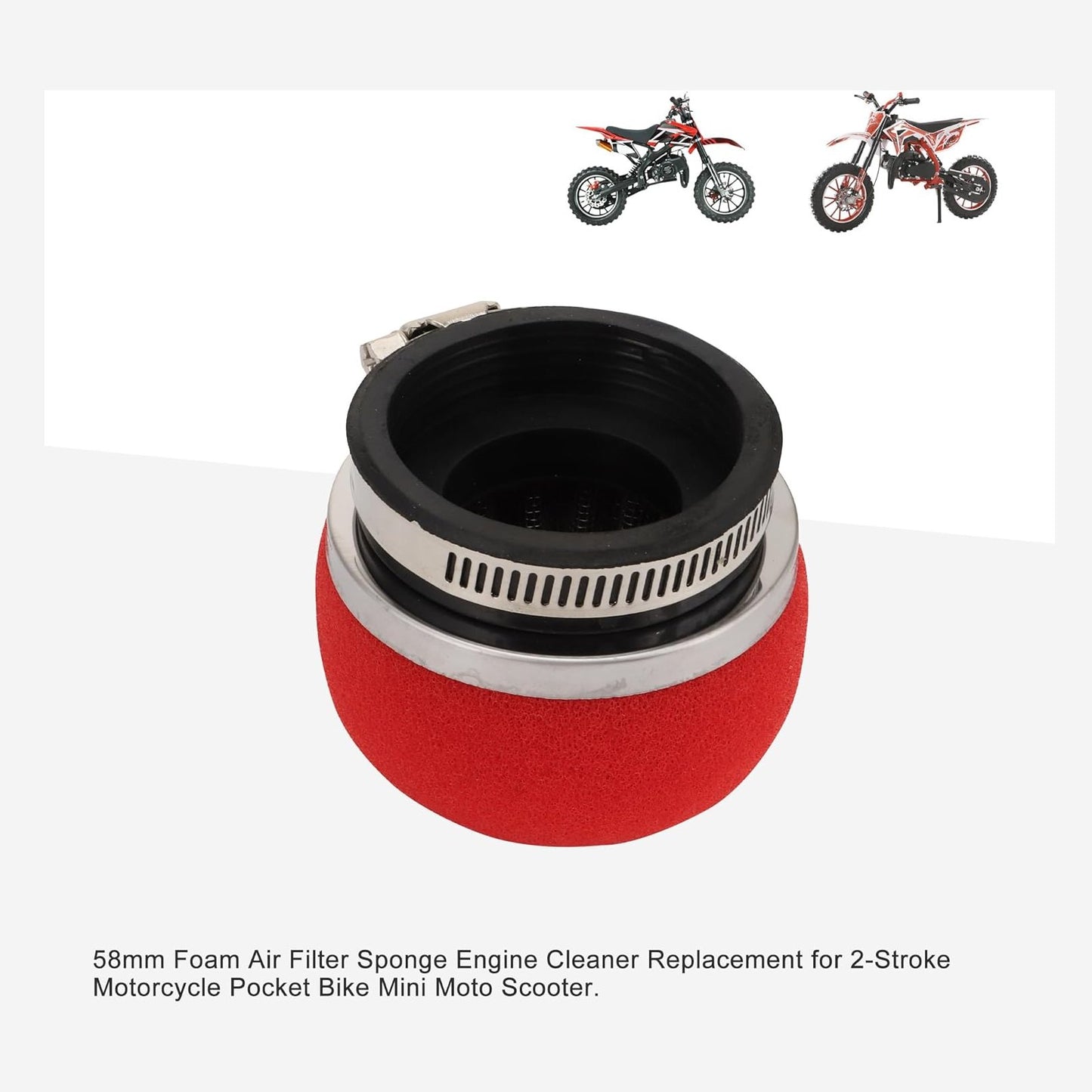 Air Filter 54mm For 2-Stroke Engine
