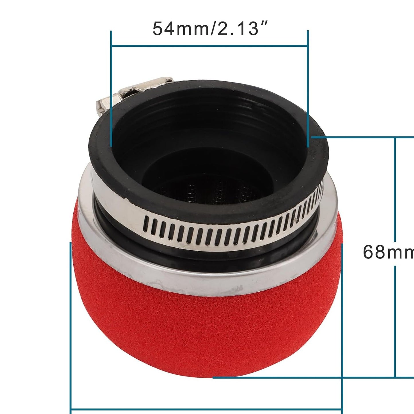 Air Filter 54mm For 2-Stroke Engine