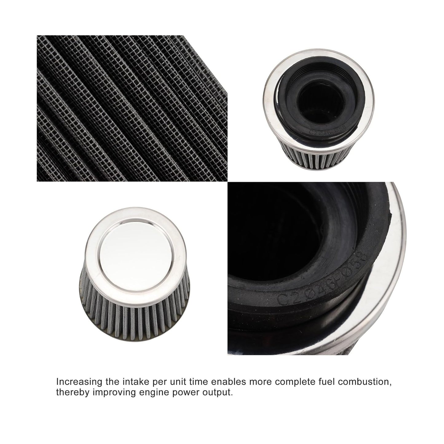 Air Filter 58mm Cone-Shaped