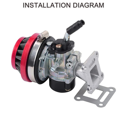 Air Filter 58mm For 2-Stroke 47cc 49cc Engine