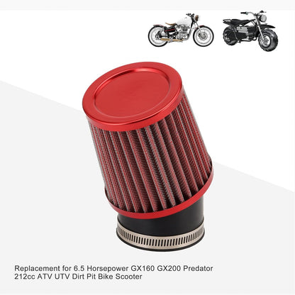 Air Filter 62mm For 6.5 HP GX160 GX200 Predator 212cc