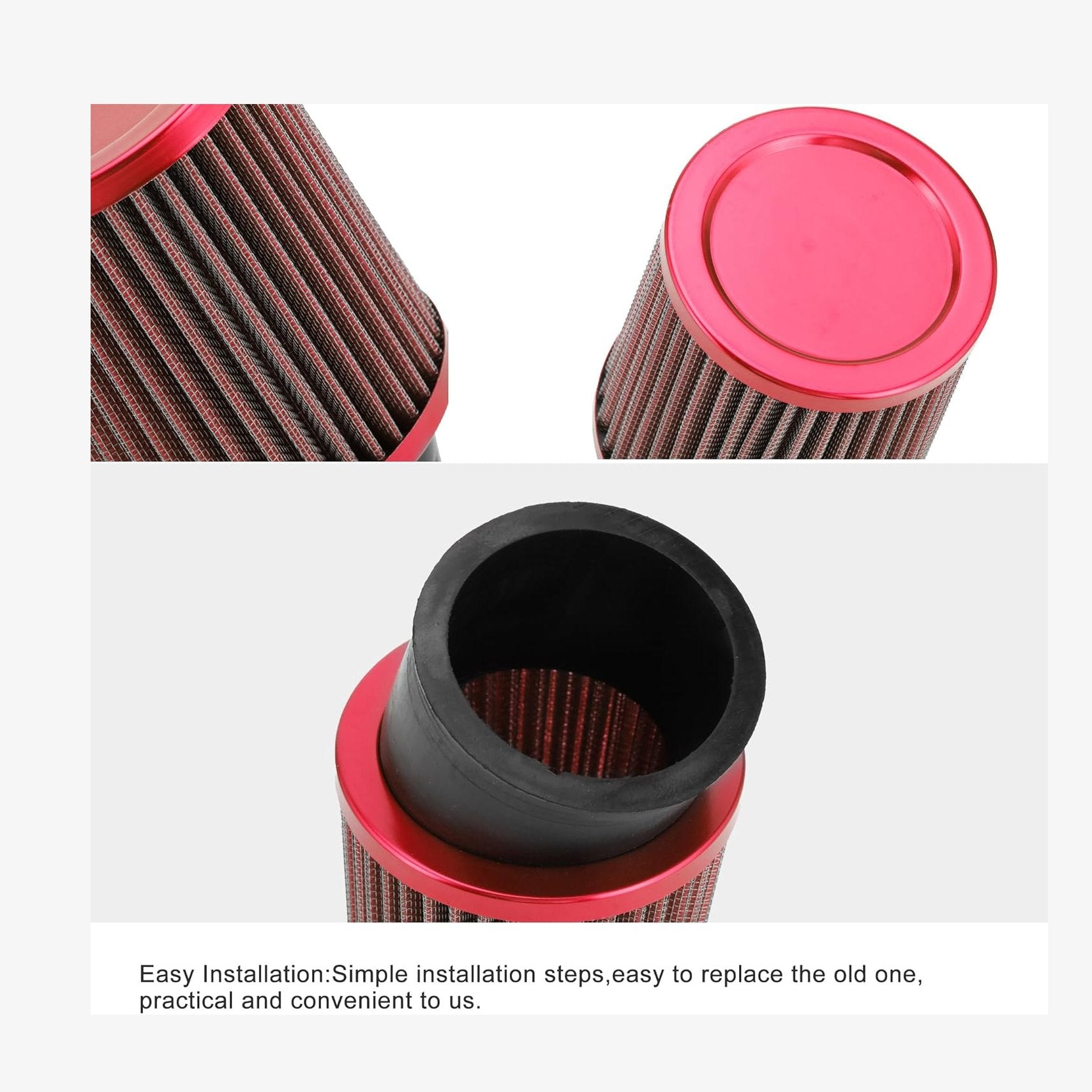 Air Filter 62mm For 6.5 HP GX160 GX200 Predator 212cc