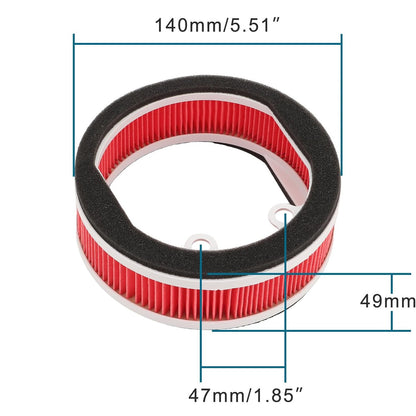 Air Filter For YAMAHA SMAX155 HW125 HW150 XENTER Majesty-S125 XC125R