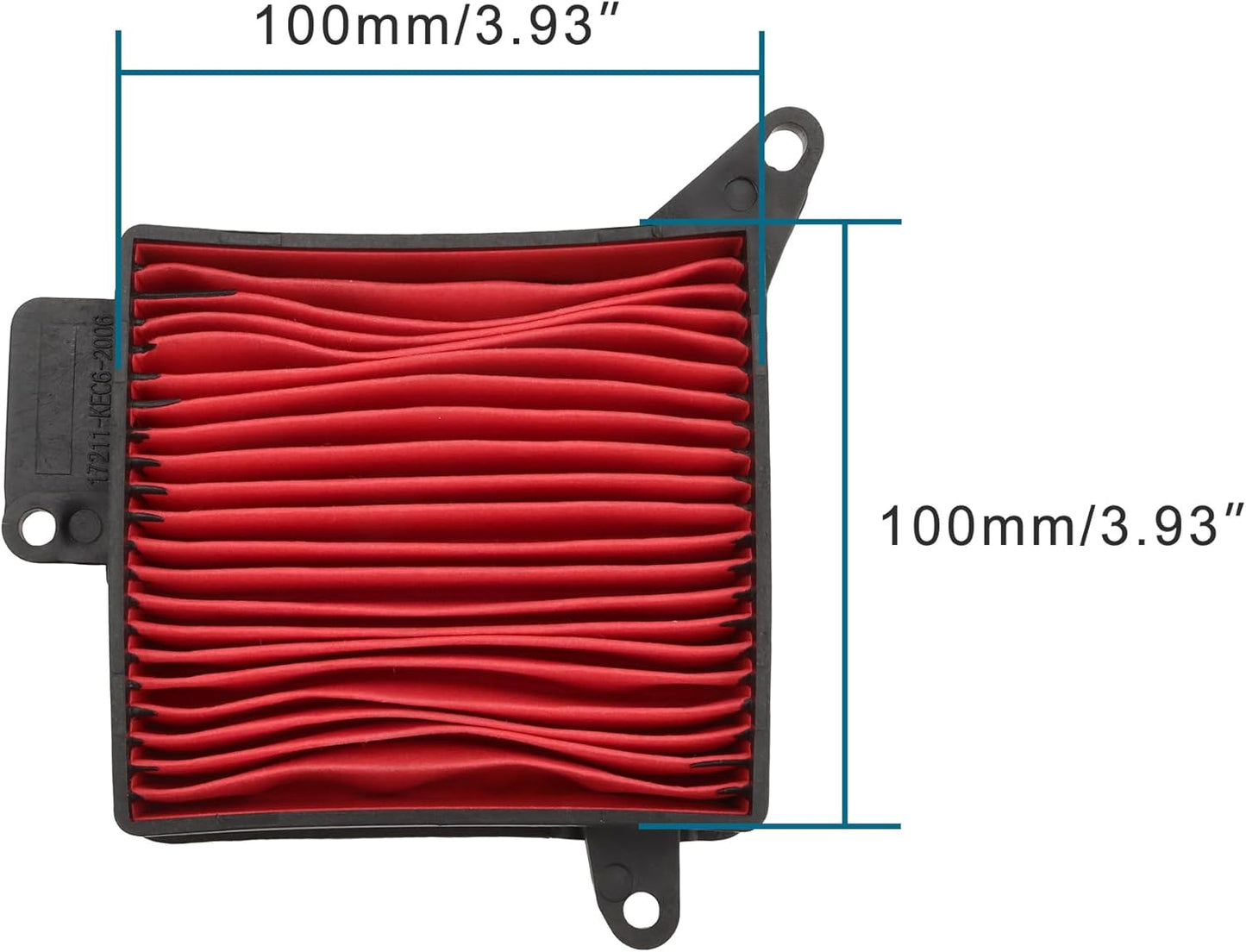100mm Air Filter Element for GY6 150cc Jonway Roketa TaoTao Scooter