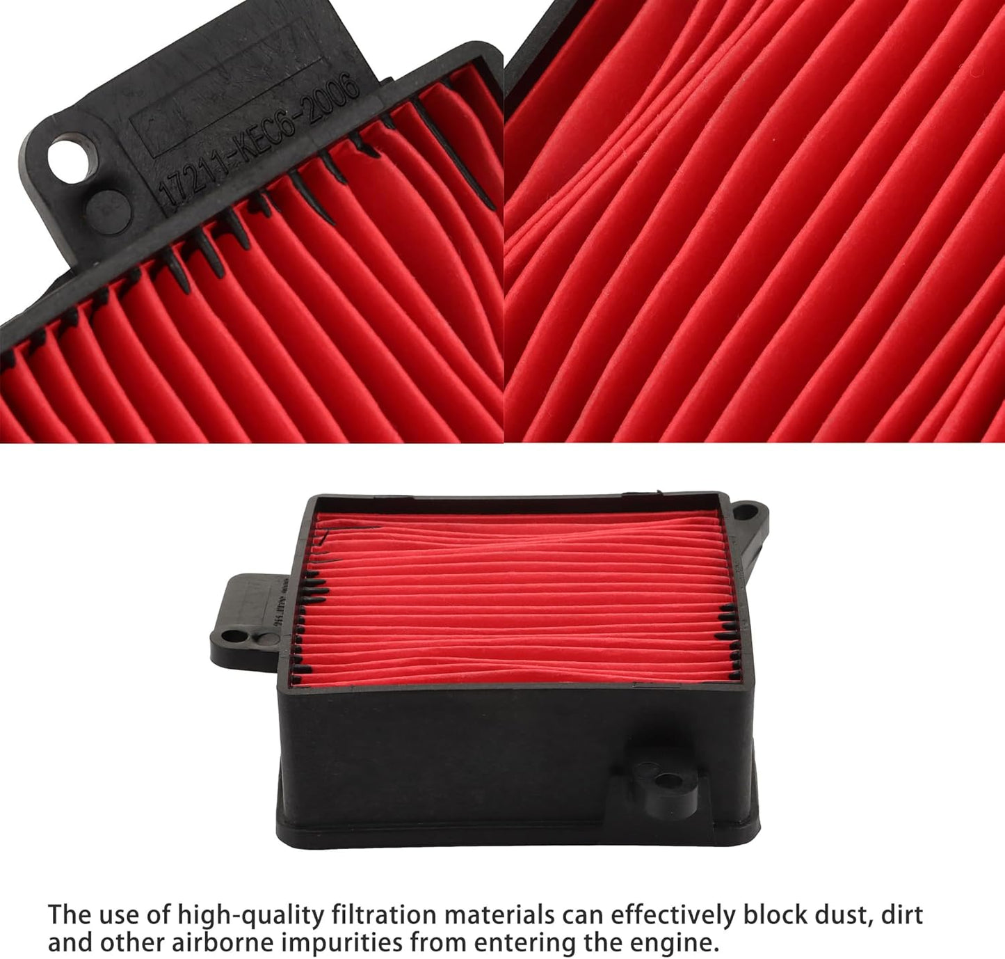 100mm Air Filter Element for GY6 150cc Jonway Roketa TaoTao Scooter