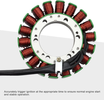 Stator replacement part with copper coils for Arctic Cat 700 Suzuki King Quad 700 750