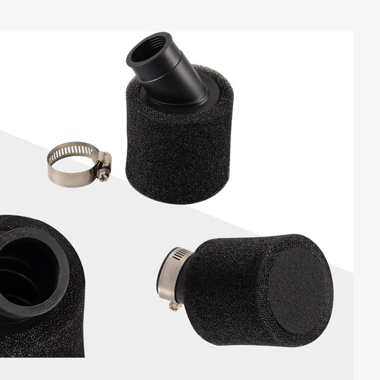 BLACK Bent Air Filter 28/35/42/45/48mm