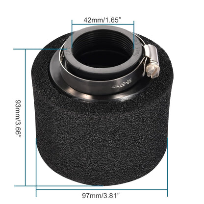 BLACK Pod Air Filter 35/38/42/45/48mm