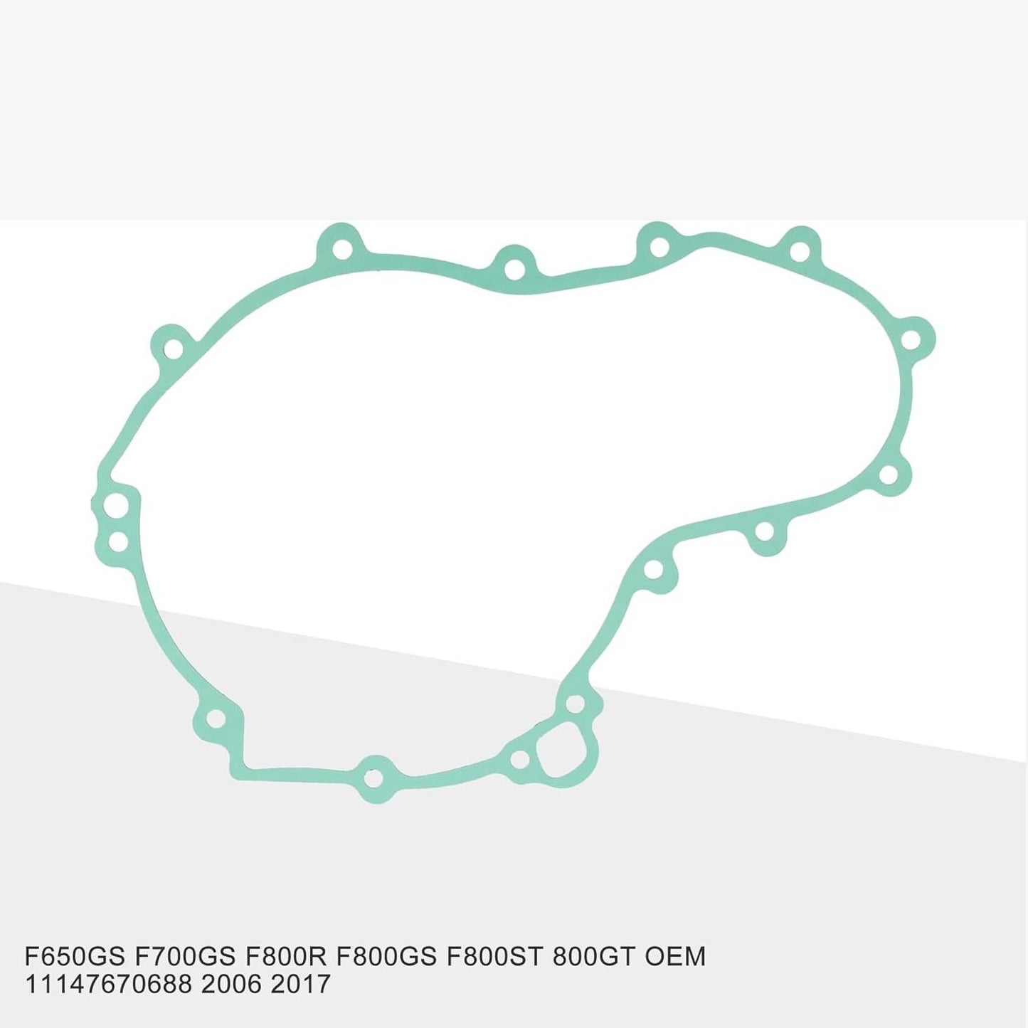 GOOFIT Stator Generator Crankcase Cover Gasket Set Camshaft Engine Replacement for F650GS F700GS F800R F800GS F800ST 800GT OEM 11147670688 2006 2017