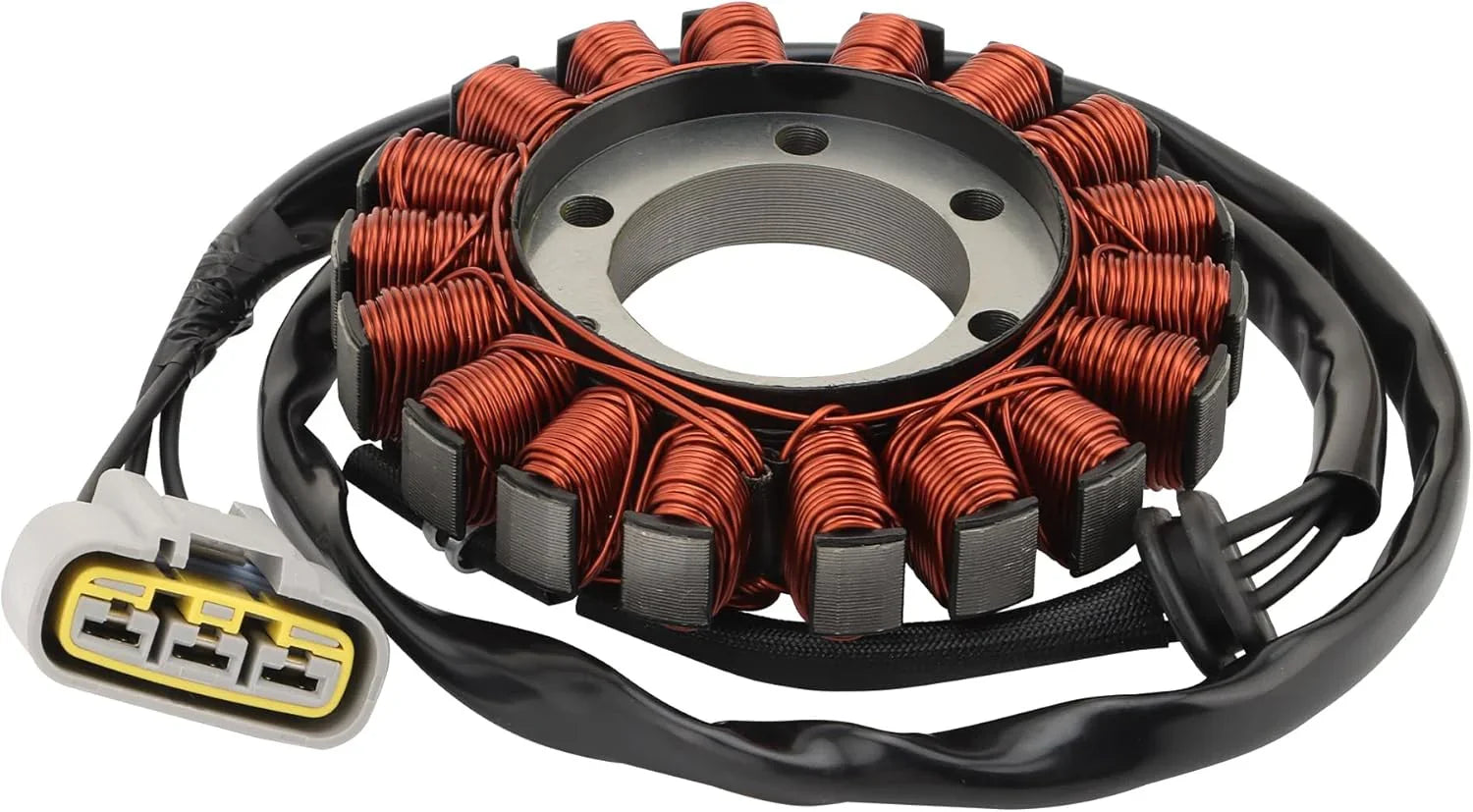 Stator with copper coils and wiring harness for GY6 engine motorcycle parts
