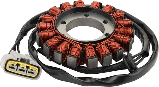 Stator with copper coils and wiring harness for GY6 engine motorcycle parts