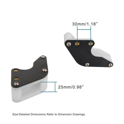 GOOFIT Black Placstic Chain Guard Guide Protector Replacement for XR/CRF 50 70 110 125 140 150 160cc Dirt Pit Bike