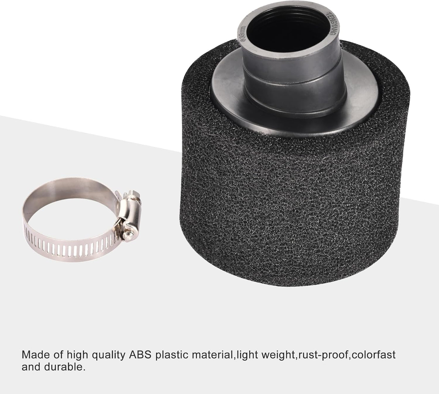 Black Bent Air Filter 35mm for 50cc-125cc ATV Pit Bike Scooter