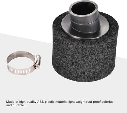 Black Bent Air Filter 35mm for 50cc-125cc ATV Pit Bike Scooter