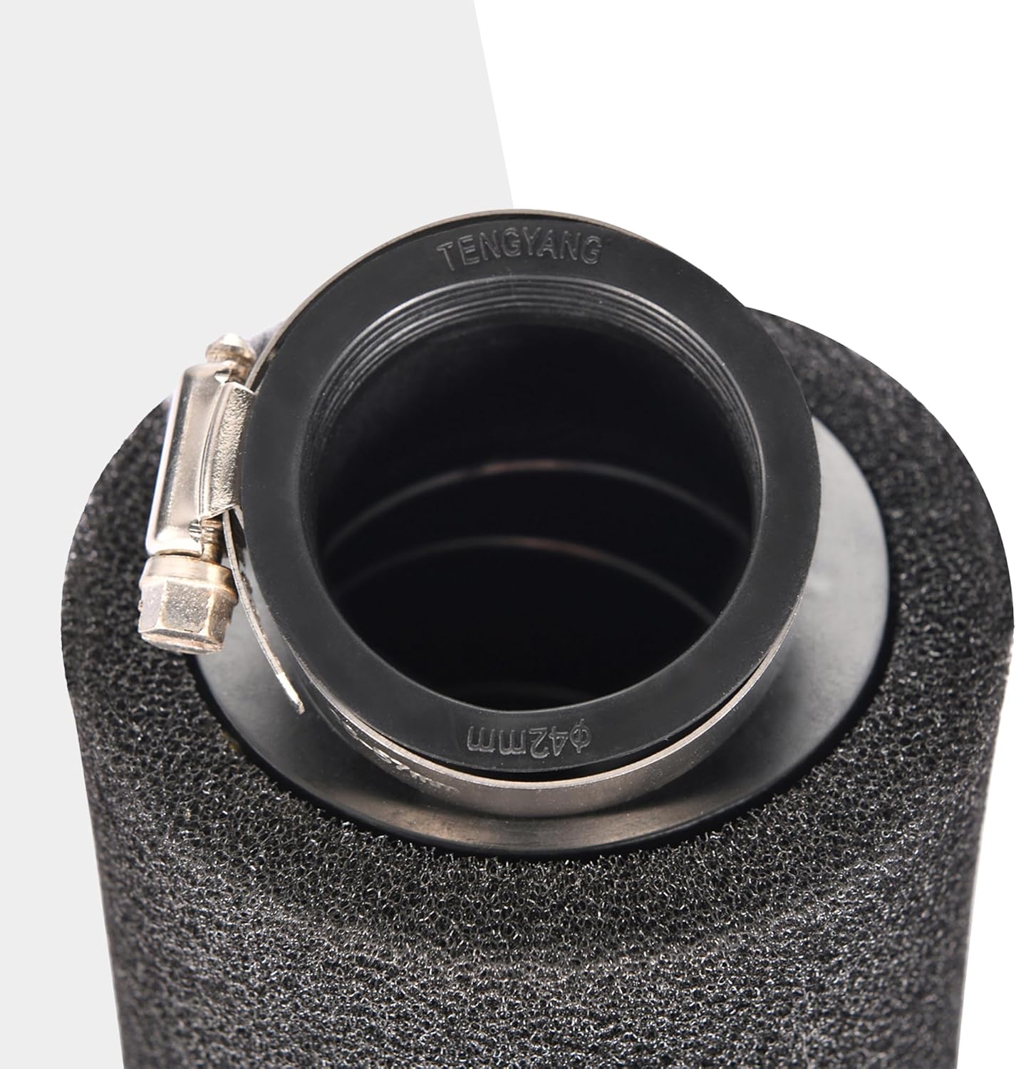Black Bent Air Filter 42mm for 125cc 150cc GY6 ATV Scooter