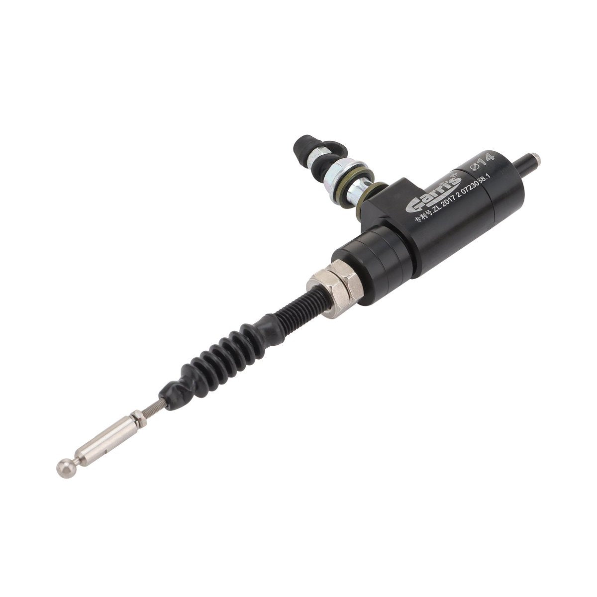 Black M8 x 1.25mm Hydraulic Clutch Brake Master Cylinder Rod for Dirt Bike ATV