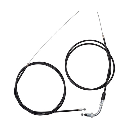 GOOFIT 59 inch Brake Cable and 51 inch Throttle Cable for 2 Stroke 49cc 50cc 60cc 80cc Motorized Bicycle Push Bike Parts