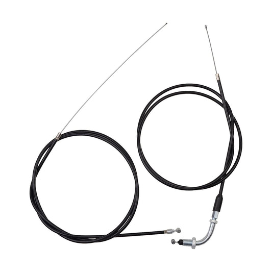 GOOFIT 59 inch Brake Cable and 51 inch Throttle Cable for 2 Stroke 49cc 50cc 60cc 80cc Motorized Bicycle Push Bike Parts