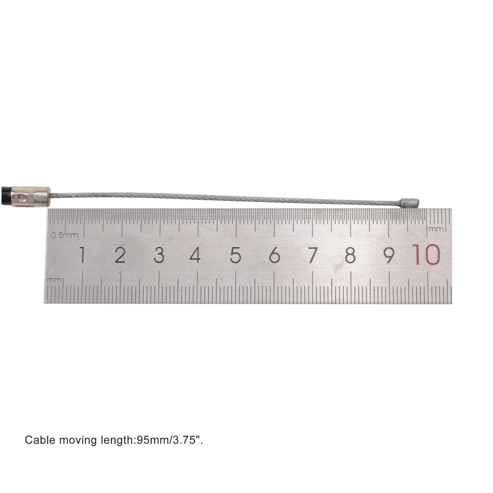 GOOFIT 59 inch Brake Cable and 51 inch Throttle Cable for 2 Stroke 49cc 50cc 60cc 80cc Motorized Bicycle Push Bike Parts