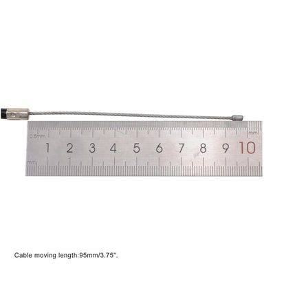 GOOFIT 59 inch Brake Cable and 51 inch Throttle Cable for 2 Stroke 49cc 50cc 60cc 80cc Motorized Bicycle Push Bike Parts