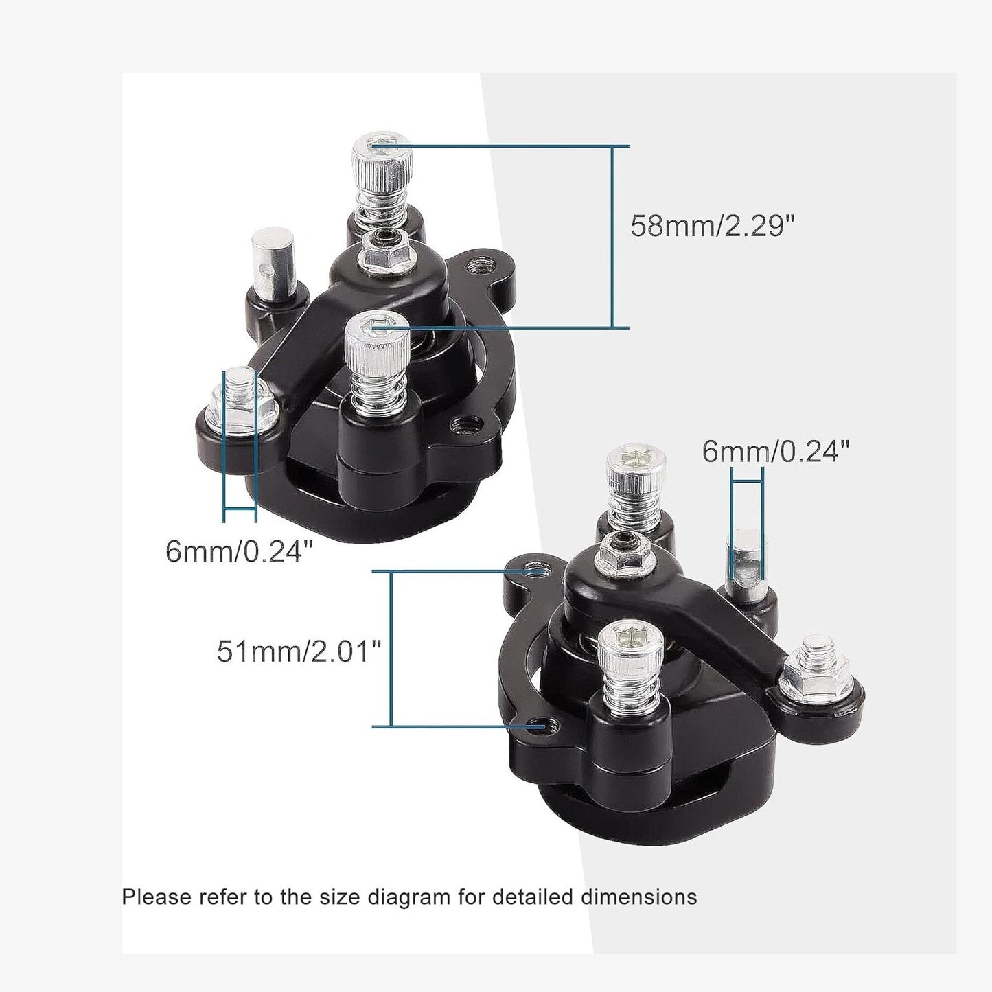 GOOFIT Front & Rear Disc Brake Caliper