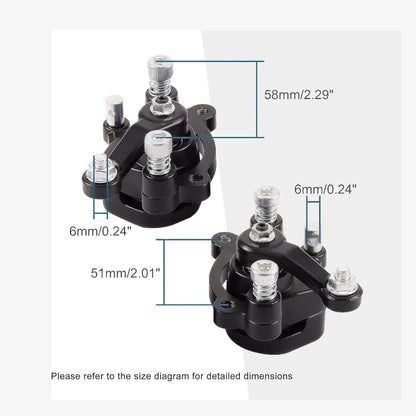 GOOFIT Front & Rear Disc Brake Caliper