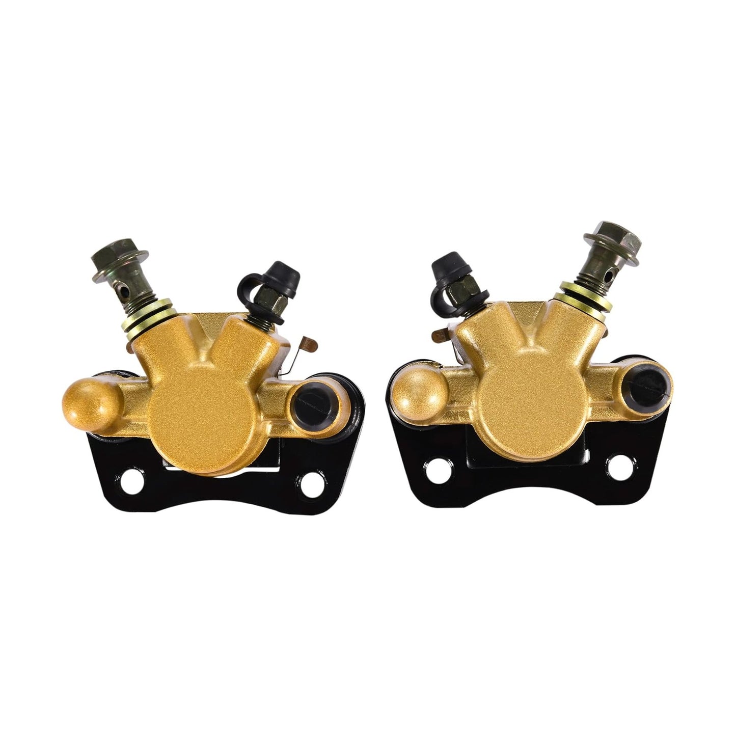 GOOFIT Left Right Hydraulic Disc Brake Caliper Clamp Pump Replacement for 50cc 70cc 90cc 110cc 125cc Motorcycle ATV Dirt Pit Bike