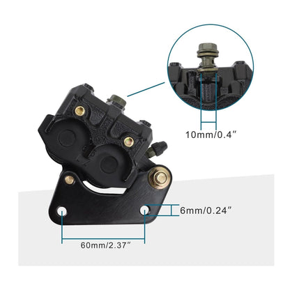 GOOFIT Motorcycle Disc Brake Caliper Brake Replacement for 50cc 70cc 90cc 110cc 125cc 150cc Engine HAOJUE SUZUKI HJ125K-A EN125 Dirt Pit Bike