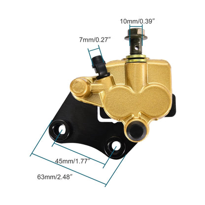 GOOFIT Motorcycle Hydraulic Front Disc Brake Cylinder Brake Caliper Replacement for 90cc 110cc 125cc Dirt Pit Bike ATV Scooters Taotao SSR SDG Lifan