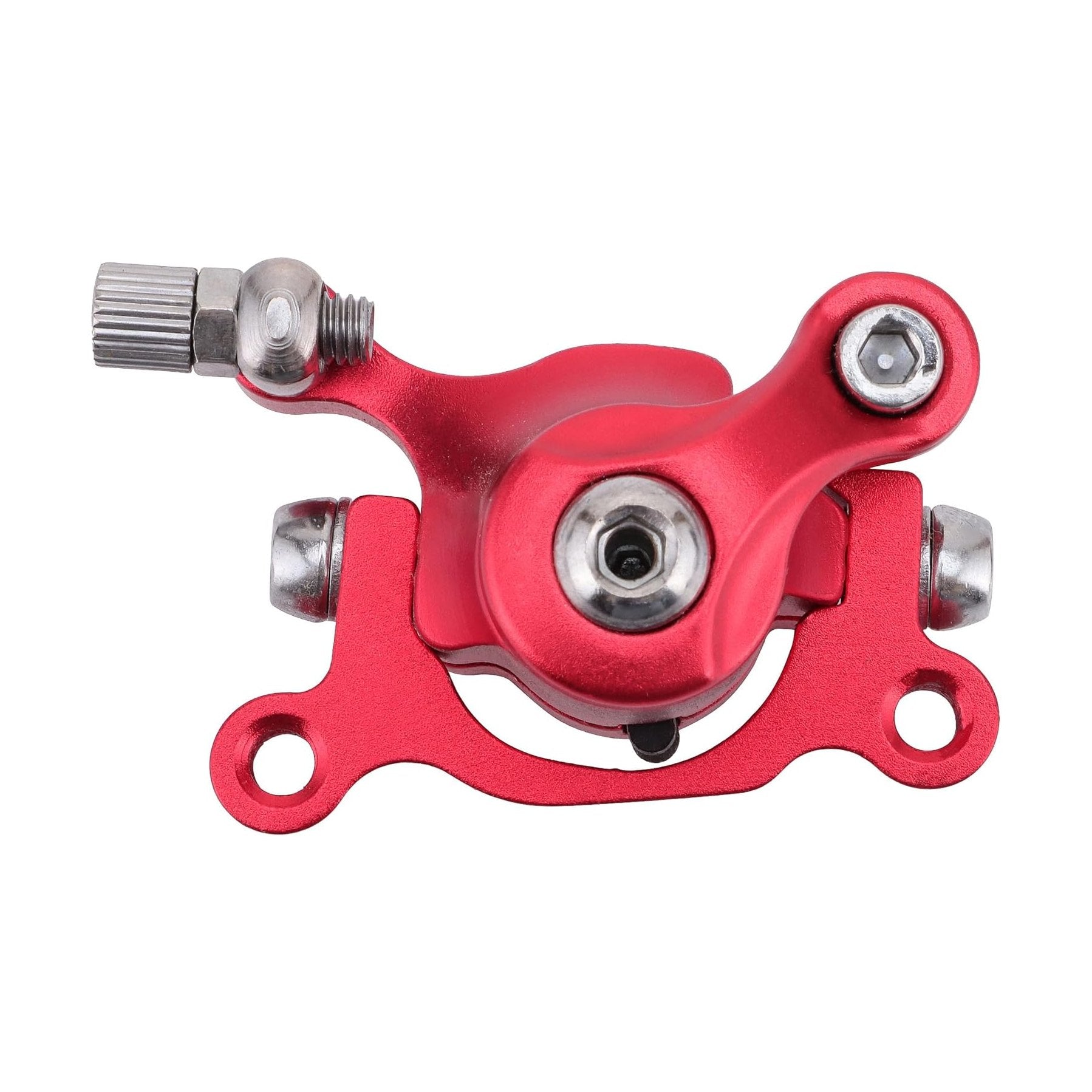GOOFIT RED Brake Caliper Front Rear for MBX10 MBX11 Pocket Moto Rear Disc Brake Caliper Mini Bike 47cc 49cc Pocket Bike Goped Scooter Go-Kart