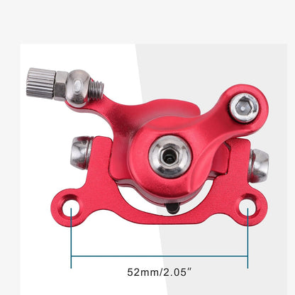 GOOFIT RED Brake Caliper Front Rear for MBX10 MBX11 Pocket Moto Rear Disc Brake Caliper Mini Bike 47cc 49cc Pocket Bike Goped Scooter Go-Kart